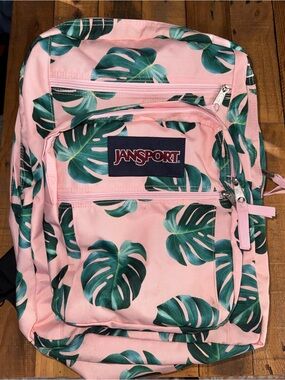 jansport backpack pink with leaves SuperBreak® Plus and the extras you pick up along the way Pack it up in your